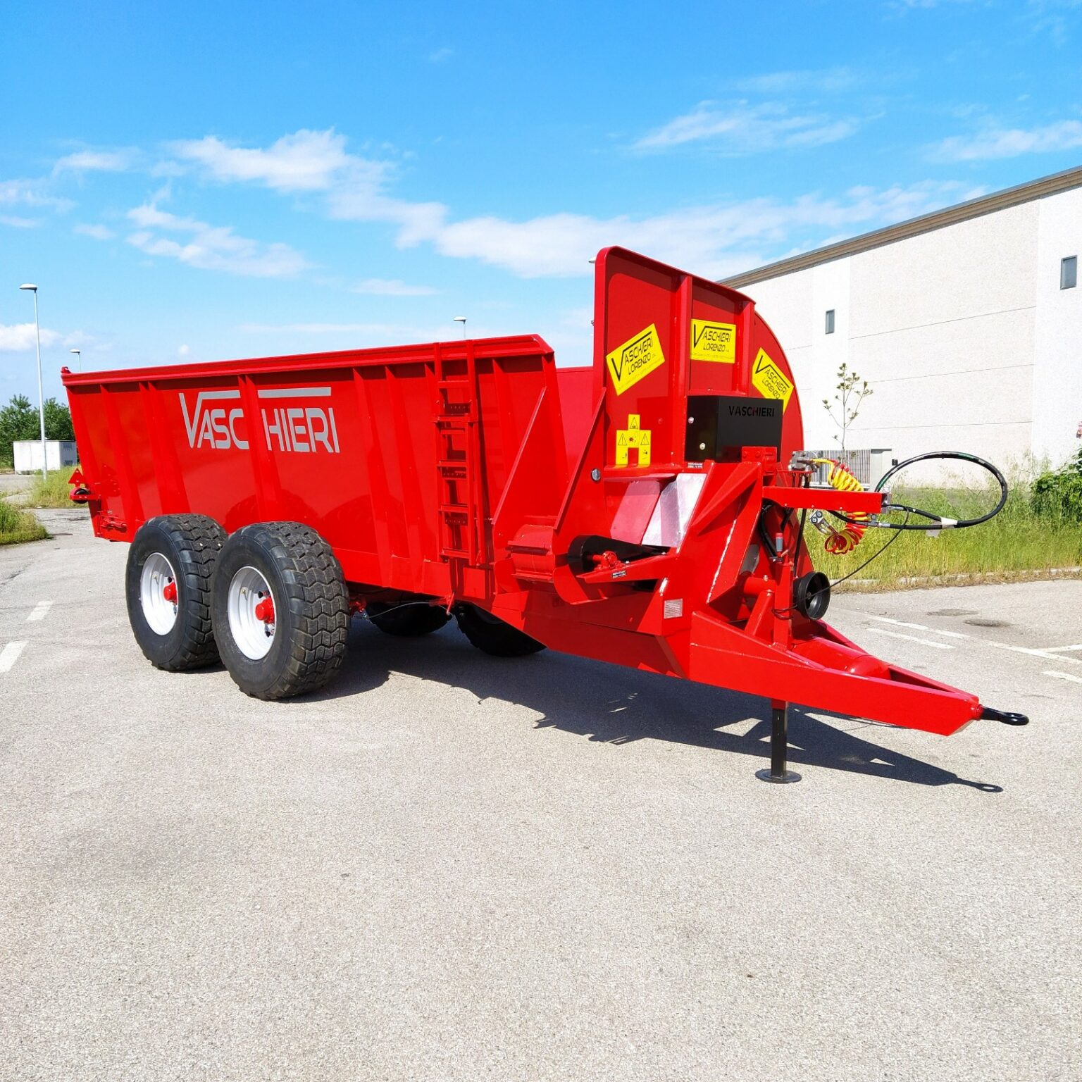 Front 2axle manure spreader L160 Maxi